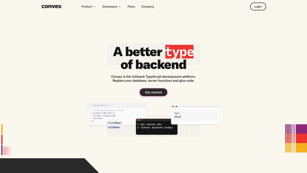 Convex: Full-stack TypeScript, Real-time DB & OpenAI