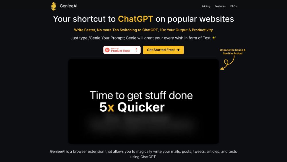 Geniee AI: Supercharge Content Creation with ChatGPT Extension