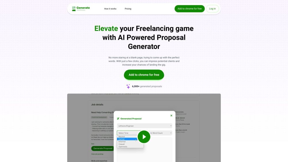 AI Proposal Generator: Effortless Tailored Pitches To Win Clients