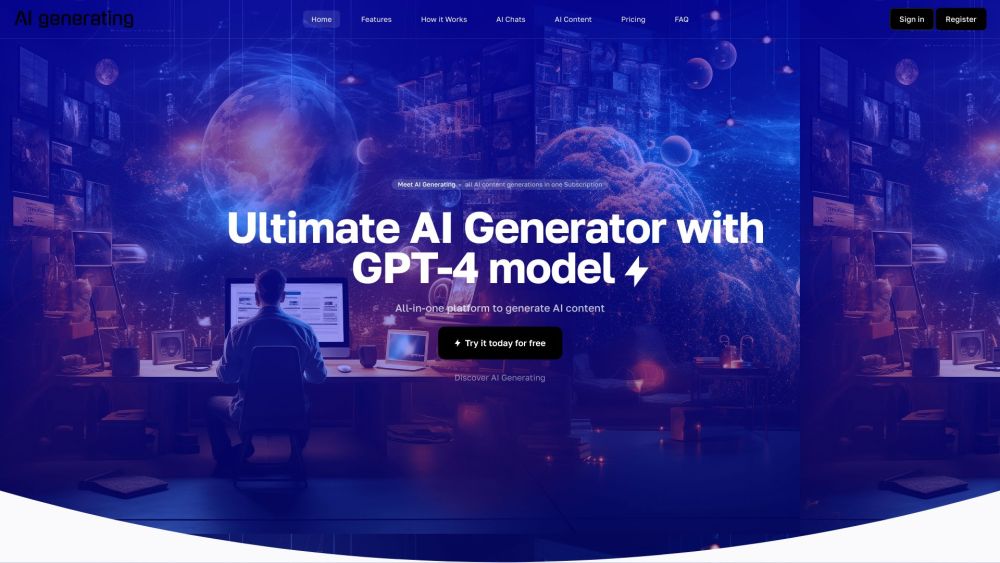 AI Generating: Text, Images, Code, Chatbots & Speech-To-Text
