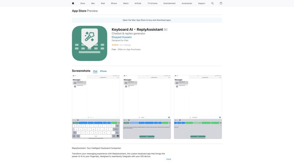 ReplyAssistant: AI-Powered Keyboard for Smarter Messaging