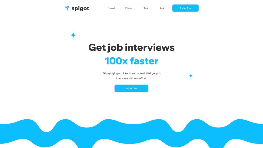Spigot: Send Personalized Emails to Hiring Managers for Faster Job Interviews