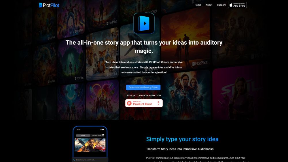 PlotPilot: Craft Stories, Engage Audibly, Perfect for Storytellers