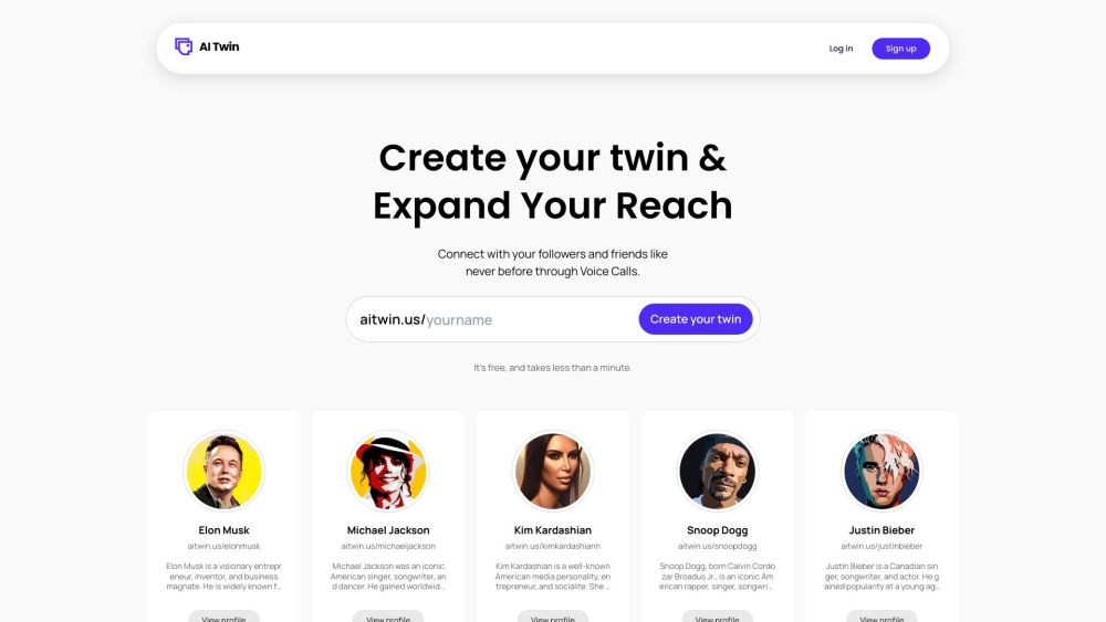 AI Twin: Digital Doppelganger, Answers Calls, Always On, Intelligent