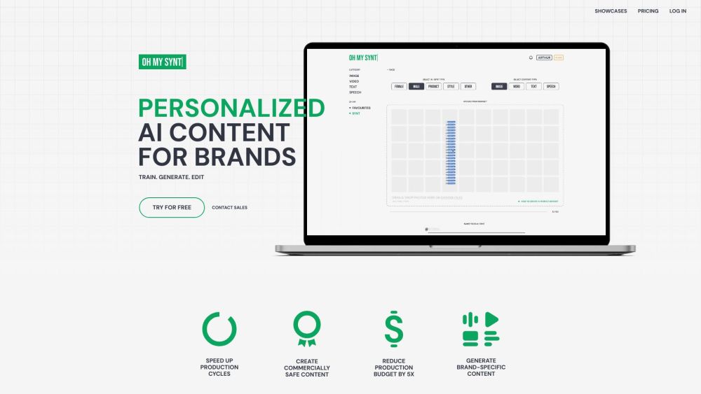 OHMYSYNT : AI-Powered, Cloud-Based Content Personalization For Marketers