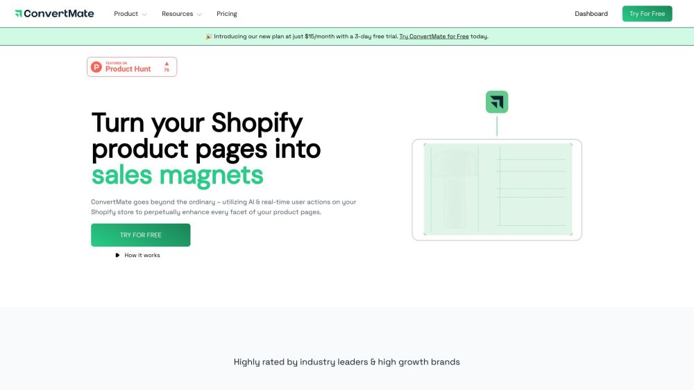 ConvertMate: AI SEO, Image & Description Enhancer for E-Commerce Success