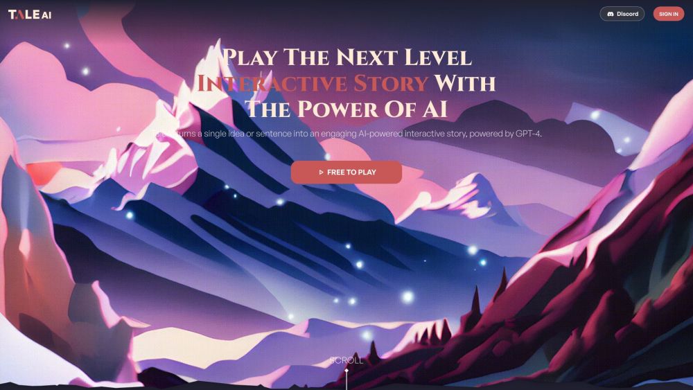 TaleAI : Create, Play, Explore AI-Powered Interactive Story Games