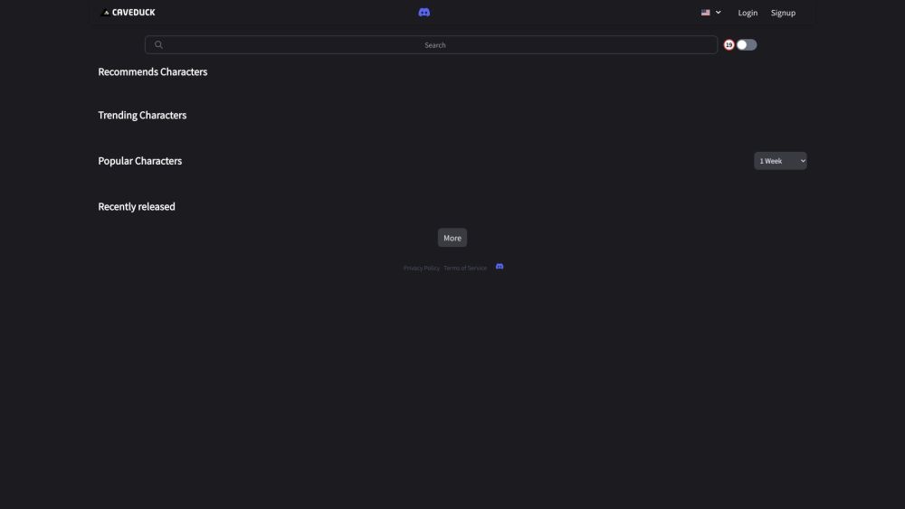 Caveduck : Live AI Characters, Custom Personalities, Free Trial