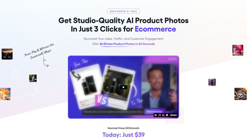 Creativio AI Official: Transform & Generate Product Photos Fast