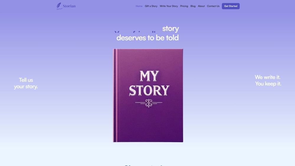 Storian: AI-Powered Story Capture, Share, Preserve Effortlessly
