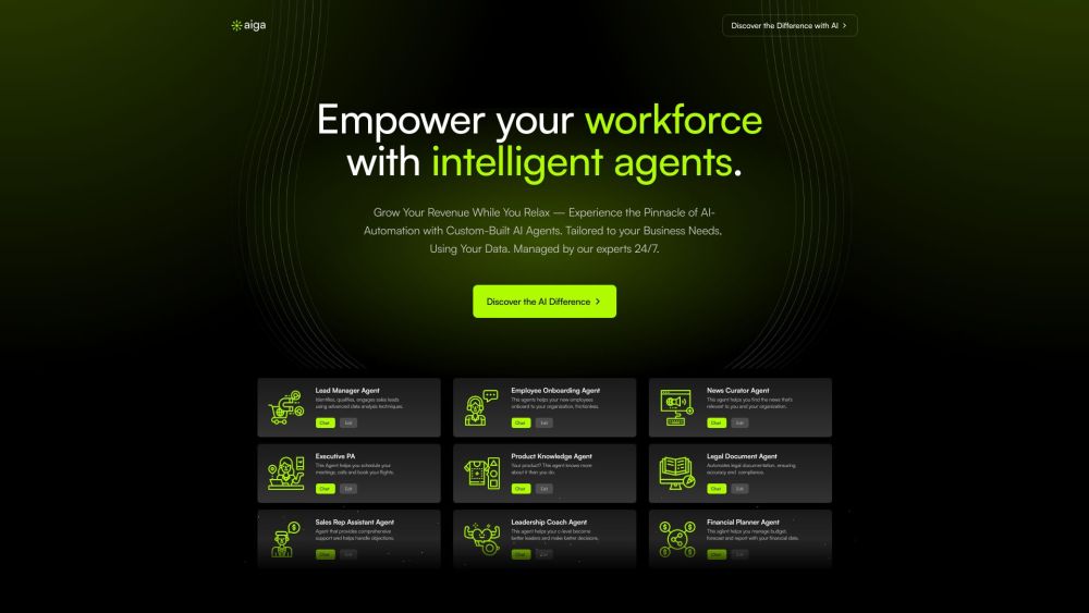 AIGA: Empowering Workforces with AI-Driven Intelligent Agents