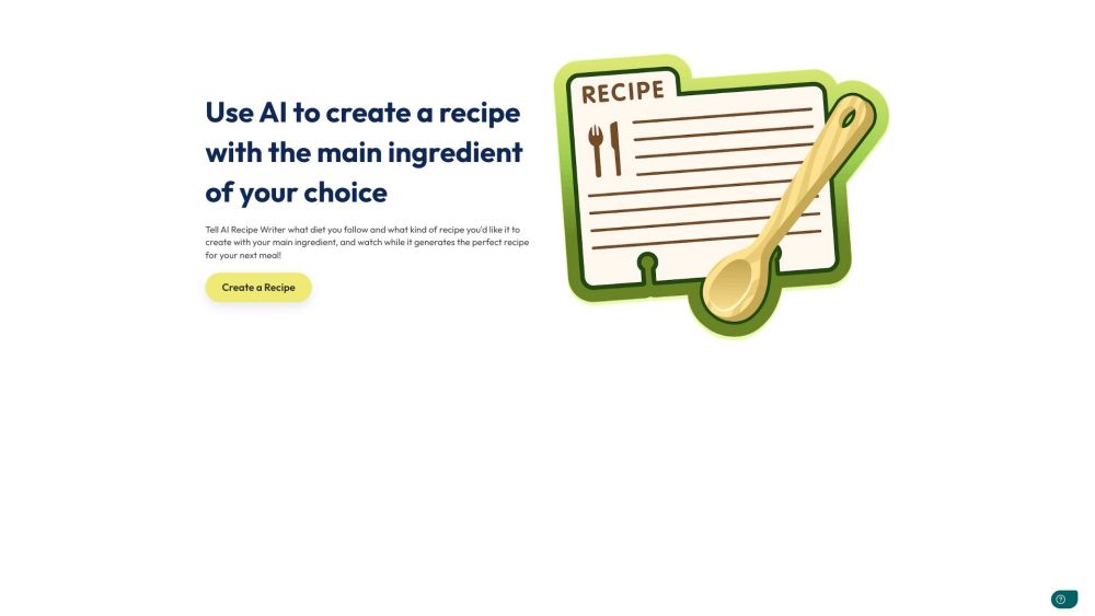 AI Recipe Writer: Craft Unique Recipes With Favorite Ingredient