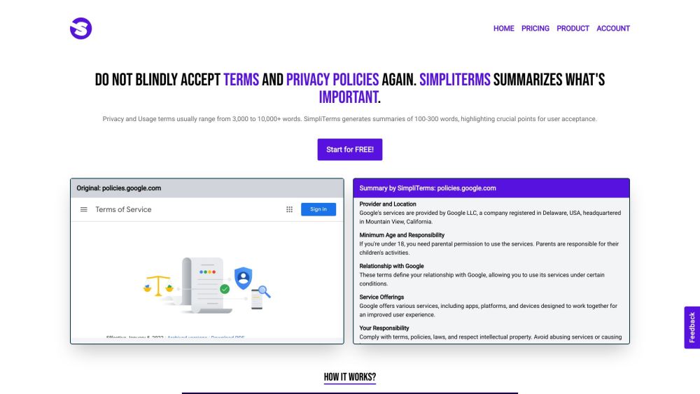 SimpliTerms: AI-Powered Decoding, Simplify & Understand Complex Terms