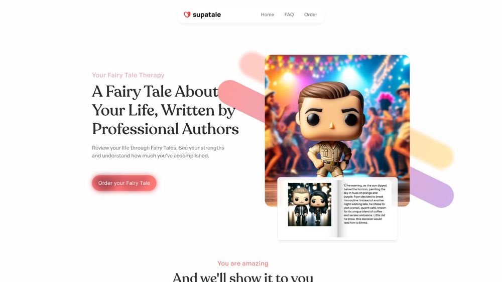 Supatale: Personalized AI Fairy Tales, Unique Magical Stories