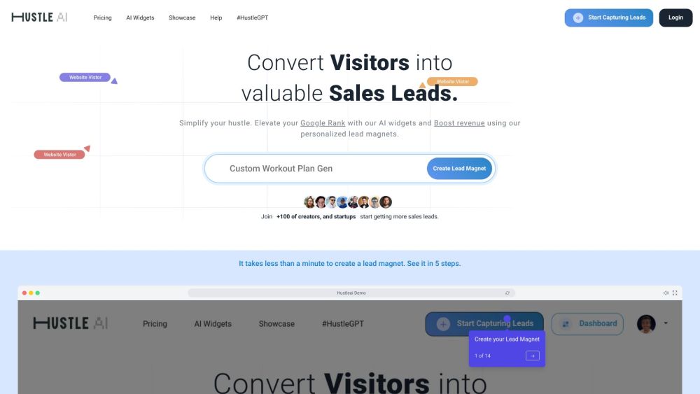 Hustle AI: Sales Lead Platform with #HustleGPT for Instant Conversions