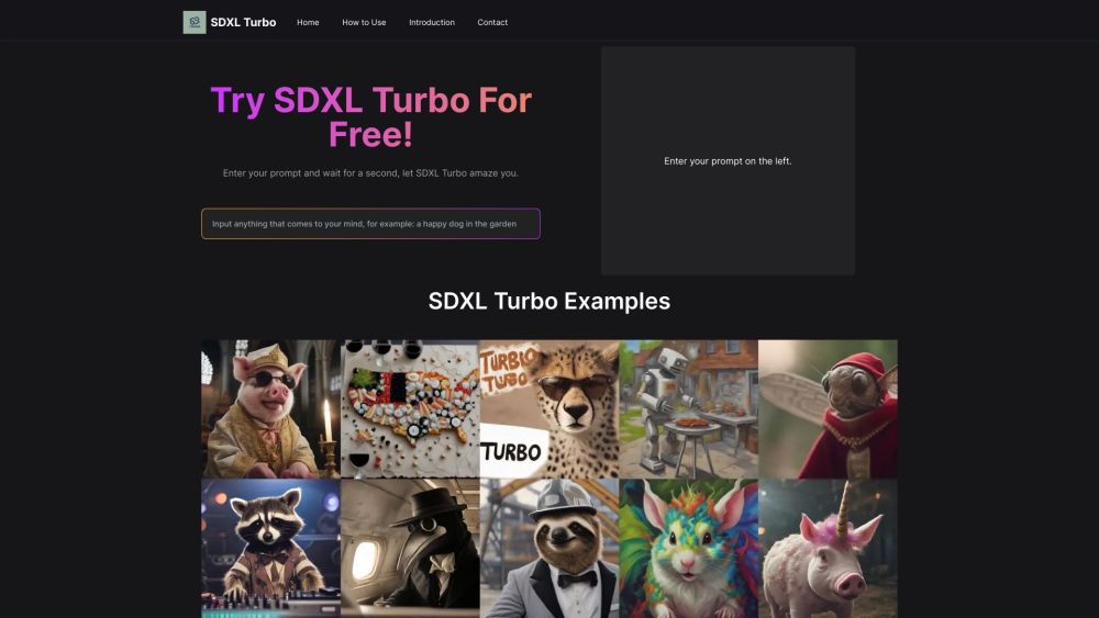 SDXL Turbo: Ultra-Fast AI Image Generation with ADD Tech