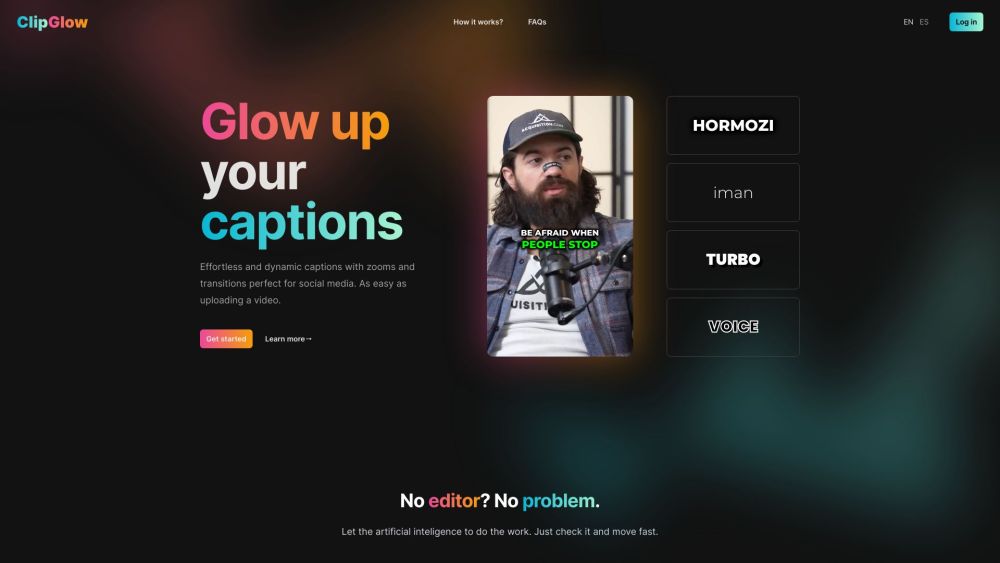 ClipGlow: Turn Short Videos into AI-Driven Stories – Smart Tech Meets Creativity