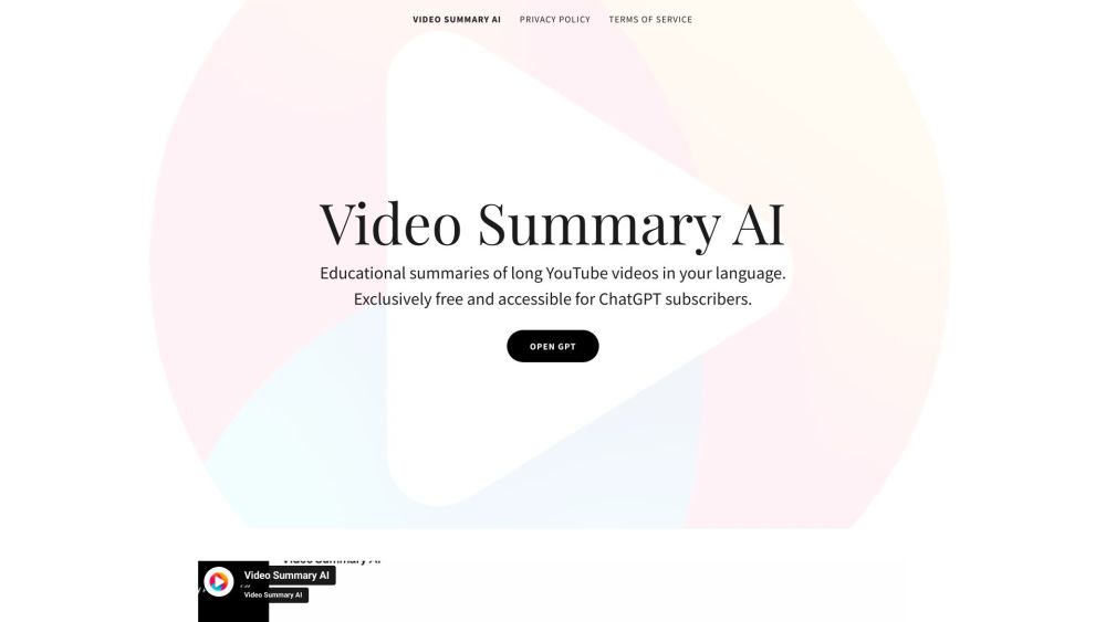 Video Summary AI: Translates, Concise, Saves Time, Overcomes Barriers