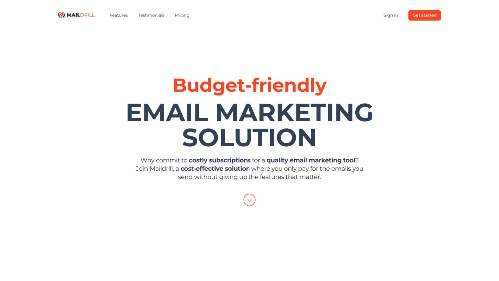 Maildrill: AI Email Marketing SaaS with Automation & Visual Editor