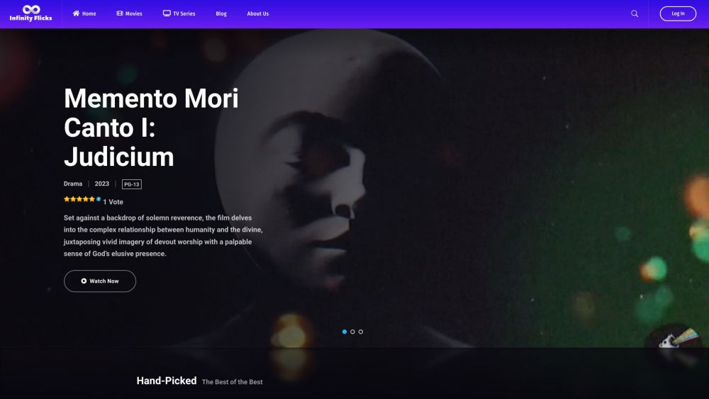 Infinityflicks: AI-Generated Indie Movies & Shows Hub