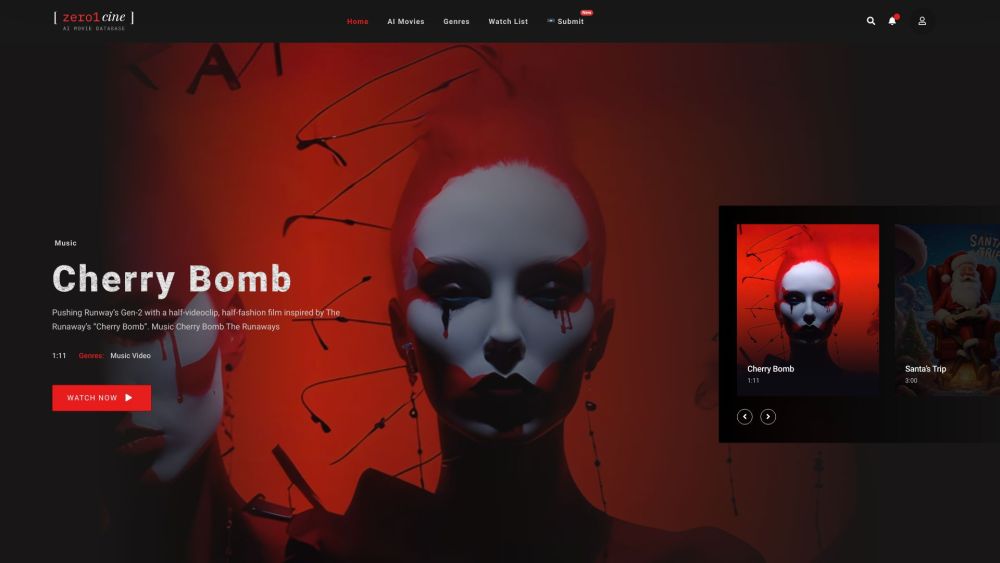 Zero1Cine: AI-Curated Movies, Blending Creativity & Tech