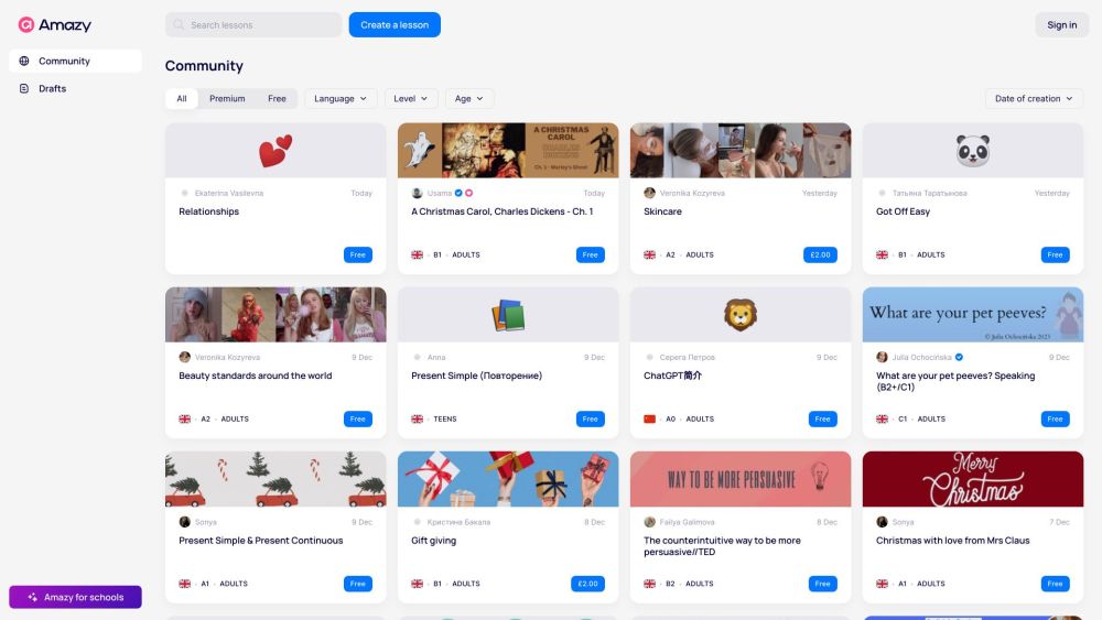 Amazy: Create, Share, Monetize Interactive Content & Empower Learners