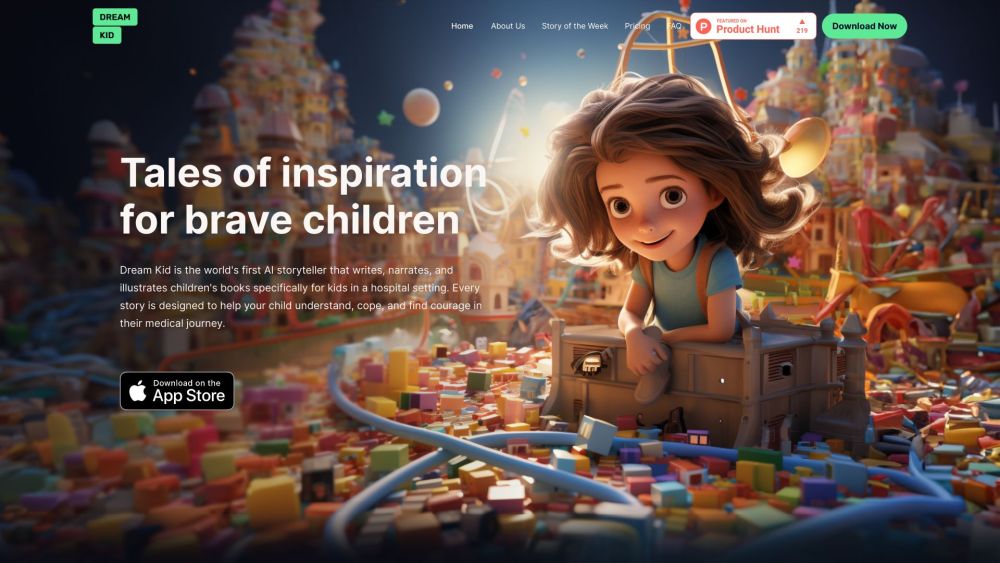 Dream Kid: AI Storyteller : Empowering Courage In Hospitalized Children