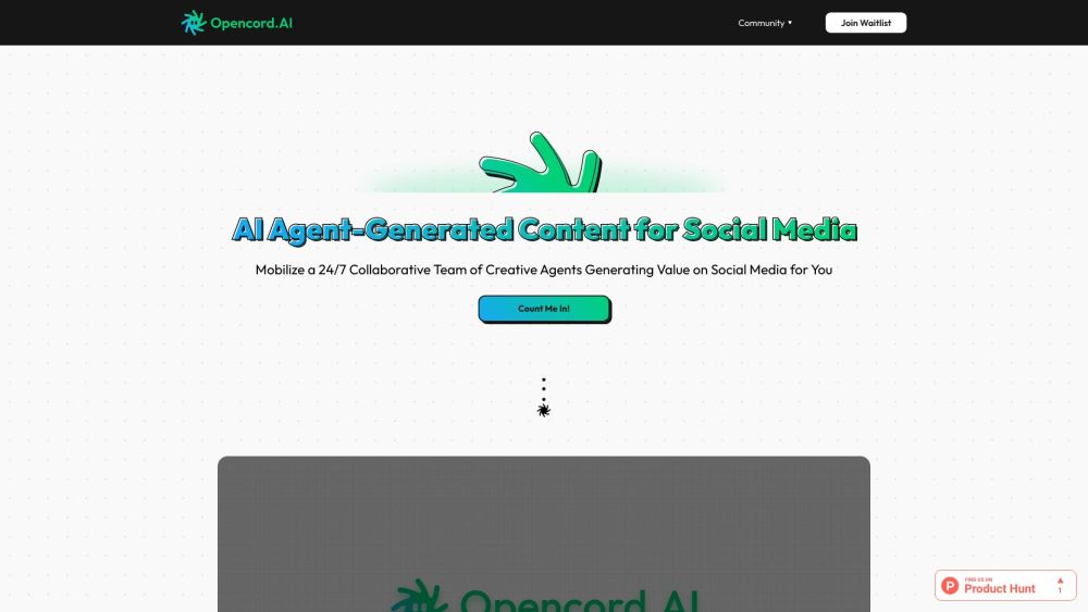 Opencord AI : Boost Engagement with Tailored AI-Generated Social Posts