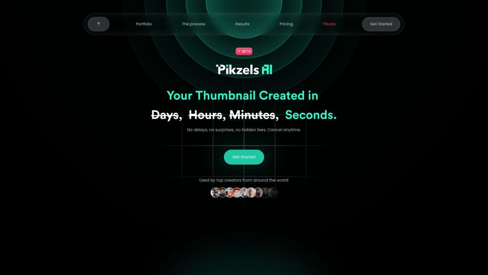 Pikzels: AI Thumbnail Generator for Stunning Visuals in Seconds