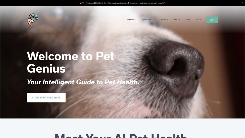 Pet Genius: AI-Powered Health Consultant for Instant Vet Insights