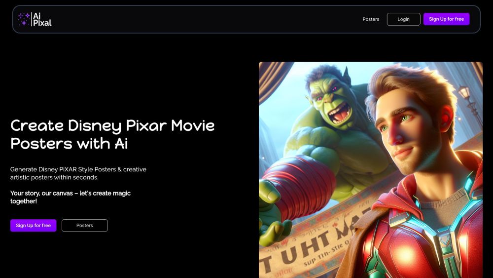 AiPixal: AI-Powered Pixar-Style Poster Creation Magic