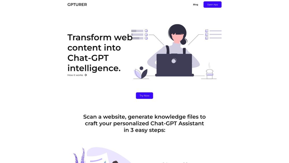 GPTURER: Turn Web Content into Chat-GPT Insights Effortlessly