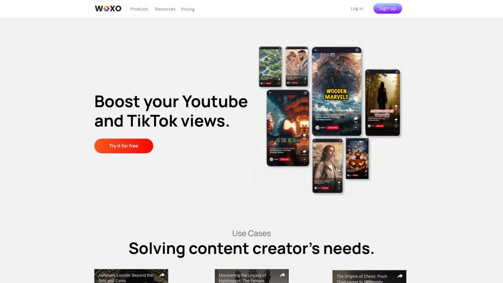 WOXO AI Video Generator: Create 21 Unique Videos, Schedule Easily