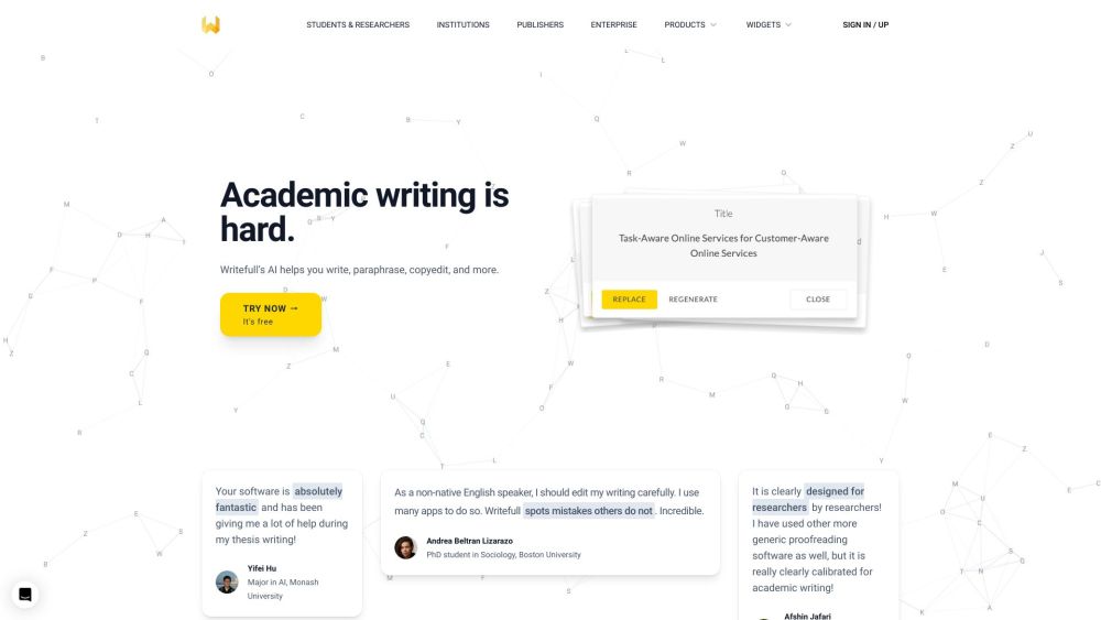 Writefull: AI Proofreading & Advanced Writing Aid for Academics