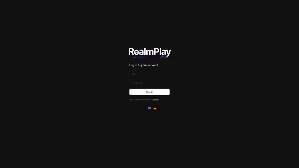 RealmPlay: AI Roleplaying, Immersive Tales, Tailored Adventures