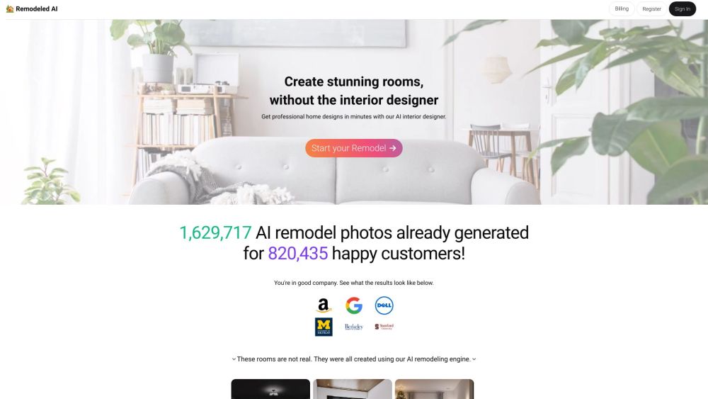Remodeled AI: Stunning Home Designs in Minutes, No Designer Needed
