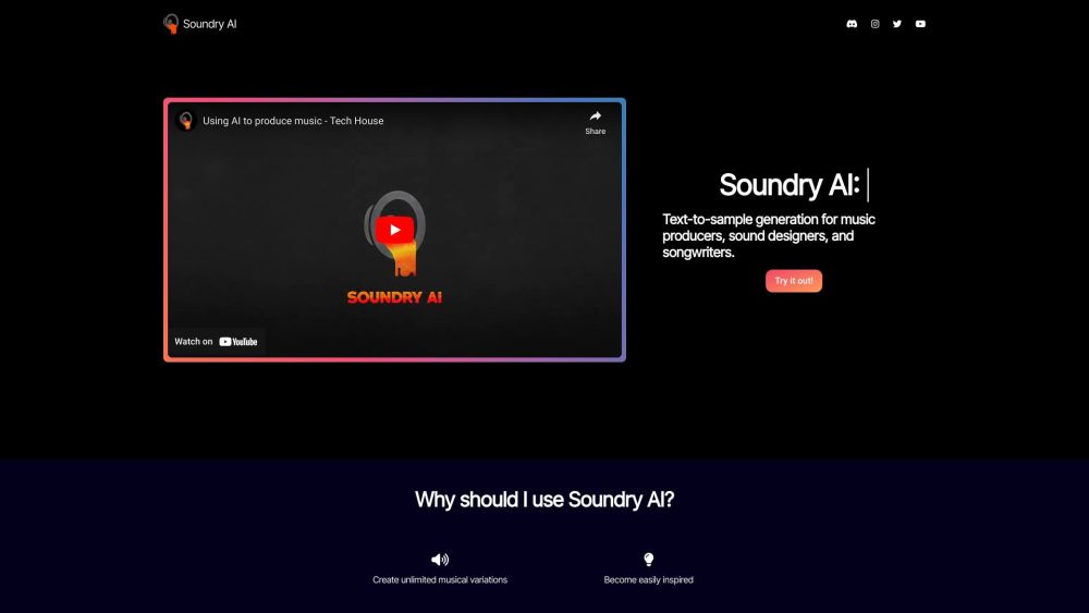 Soundry AI: Studio-Quality, Portable, On-Demand Text-To-Sound Magic