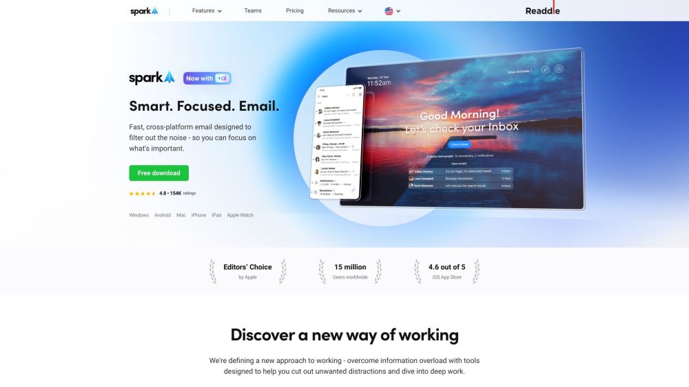 Spark Mail: Instant Inbox Control & Quick Email Cleanup