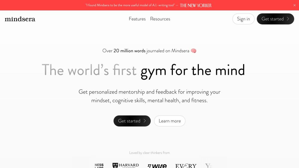 Mindsera: AI-Powered Journal, Transform Thoughts, Future of Journaling