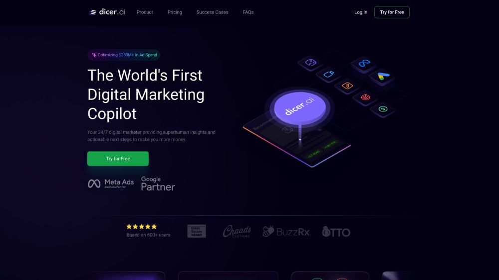 Dicer.ai: AI Ad Optimization for Higher Conversions & Insights