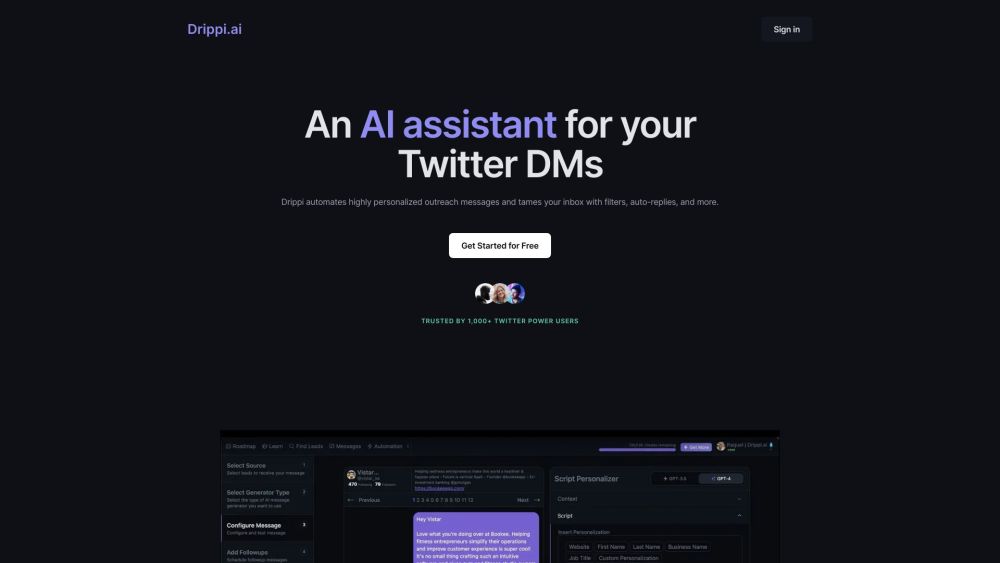 Drippi.ai: AI Outreach & Inbox Management with Auto-Tools