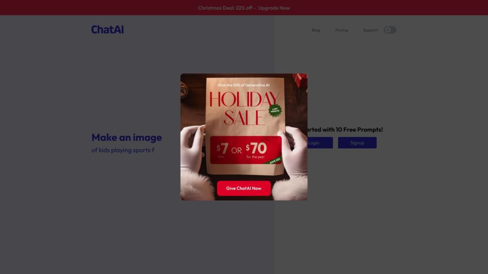 ChatAI: Top AI Chatbots, Language Models & Image Creation via Web/WhatsApp