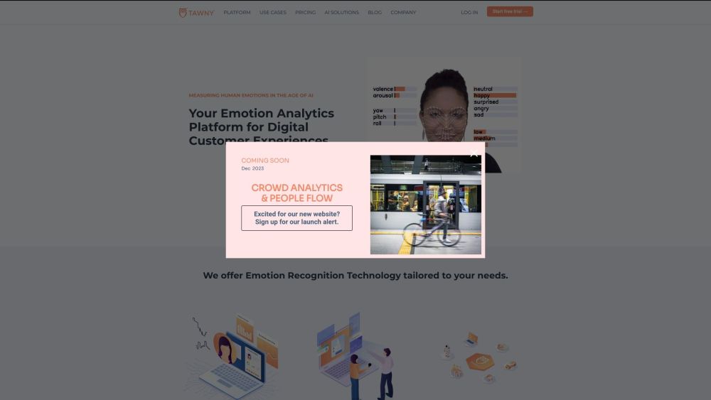 TAWNY: Analyze Emotions, Drive Behavior, Boost Strategy