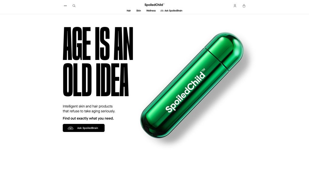 SpoiledChild™ : Smart Anti-Aging Skin & Hair Care with Wit