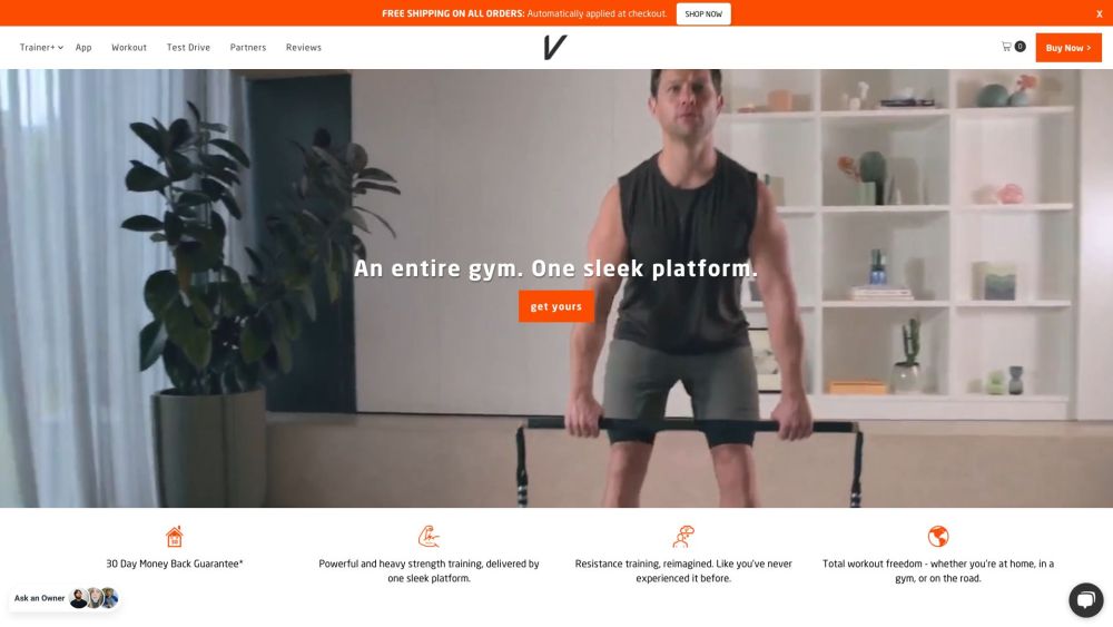 Trainer+ by Vitruvian: AI Workouts & Expert Coaching Anytime