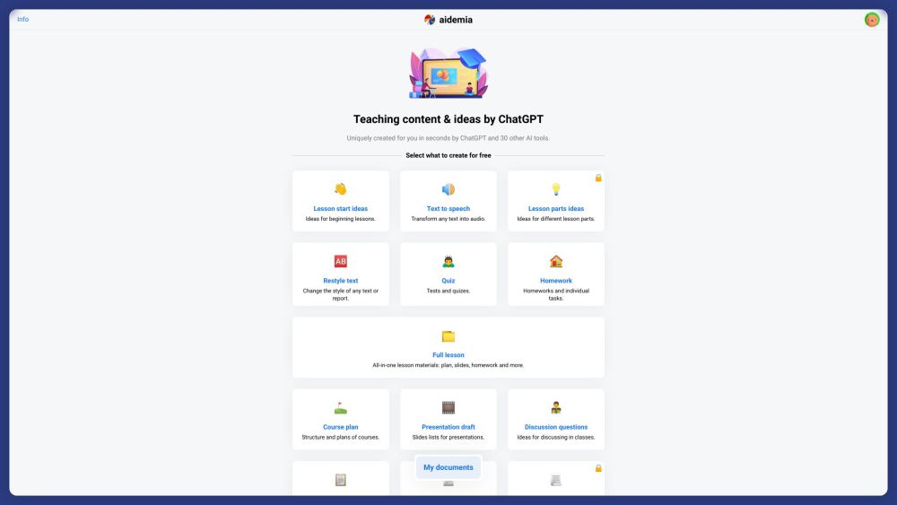 Aidemia: AI-Driven Teaching Tool for Smarter, Adaptive Lessons