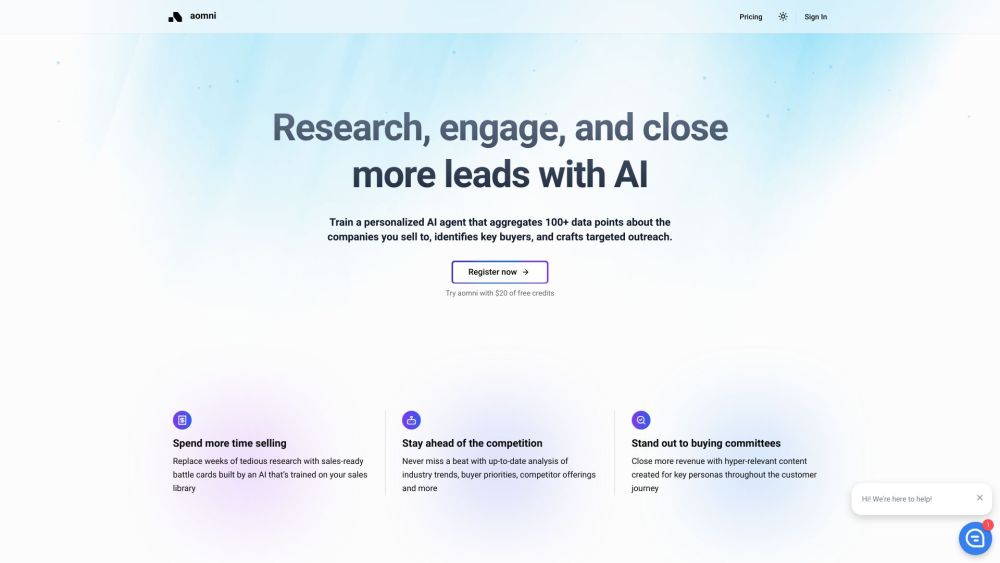 Aomni: Boost Sales, Build Trust, Maximize ROI with Ultimate Value Selling Toolkit