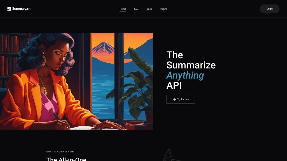 Summary.sh: Condense Text, Boost Productivity, Unlock Insights