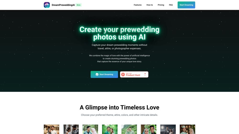 DreamPreweddingAI: Craft Perfect Prewedding Photos Using AI