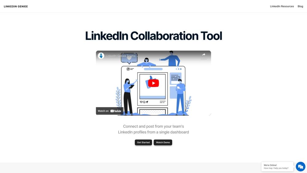 LinkedIn Geniee: Team Collaboration, Unified Posting, Boost Engagement